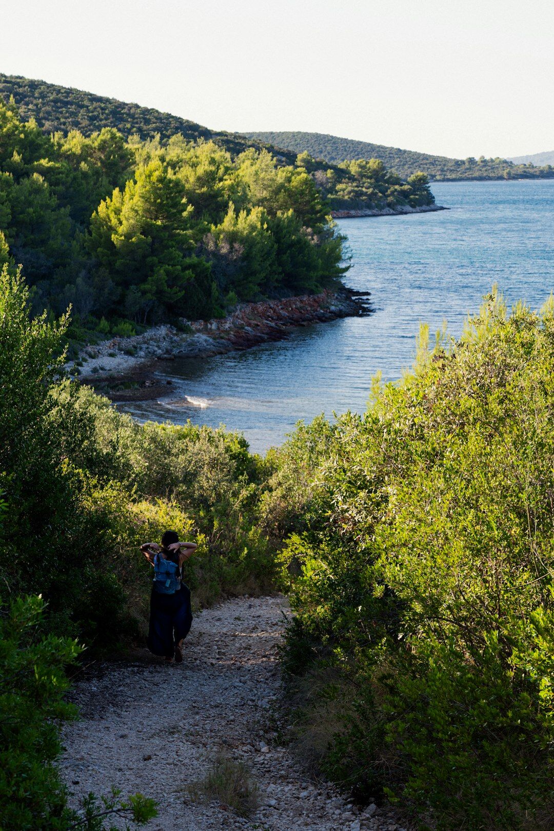 senior couple on croatian beach
