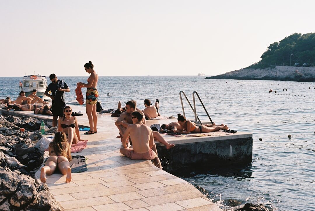 seniors exploring croatian island